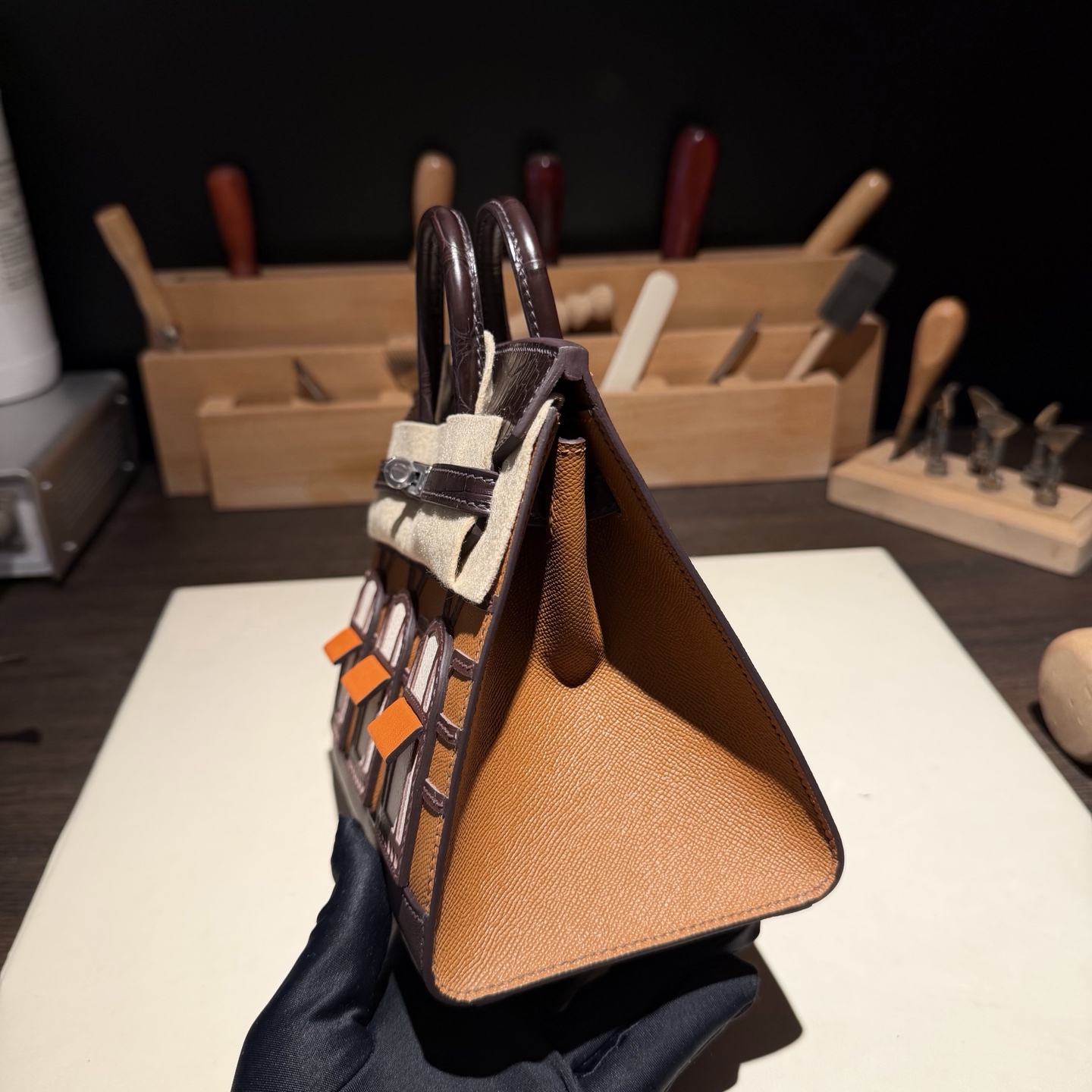 Birkin/Birkin-Faubourg-20cm-Crocodile-Chocolate/img_005