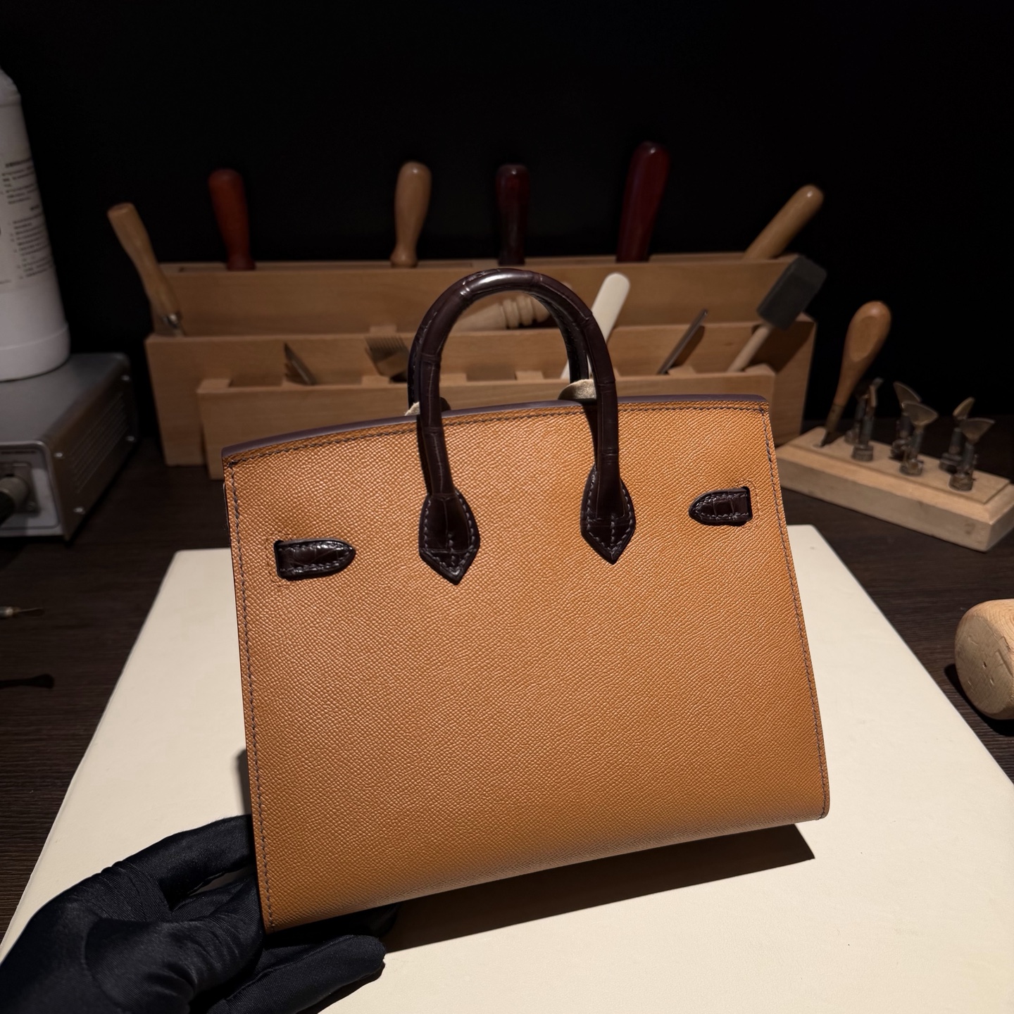 Birkin/Birkin-Faubourg-20cm-Crocodile-Chocolate/img_008