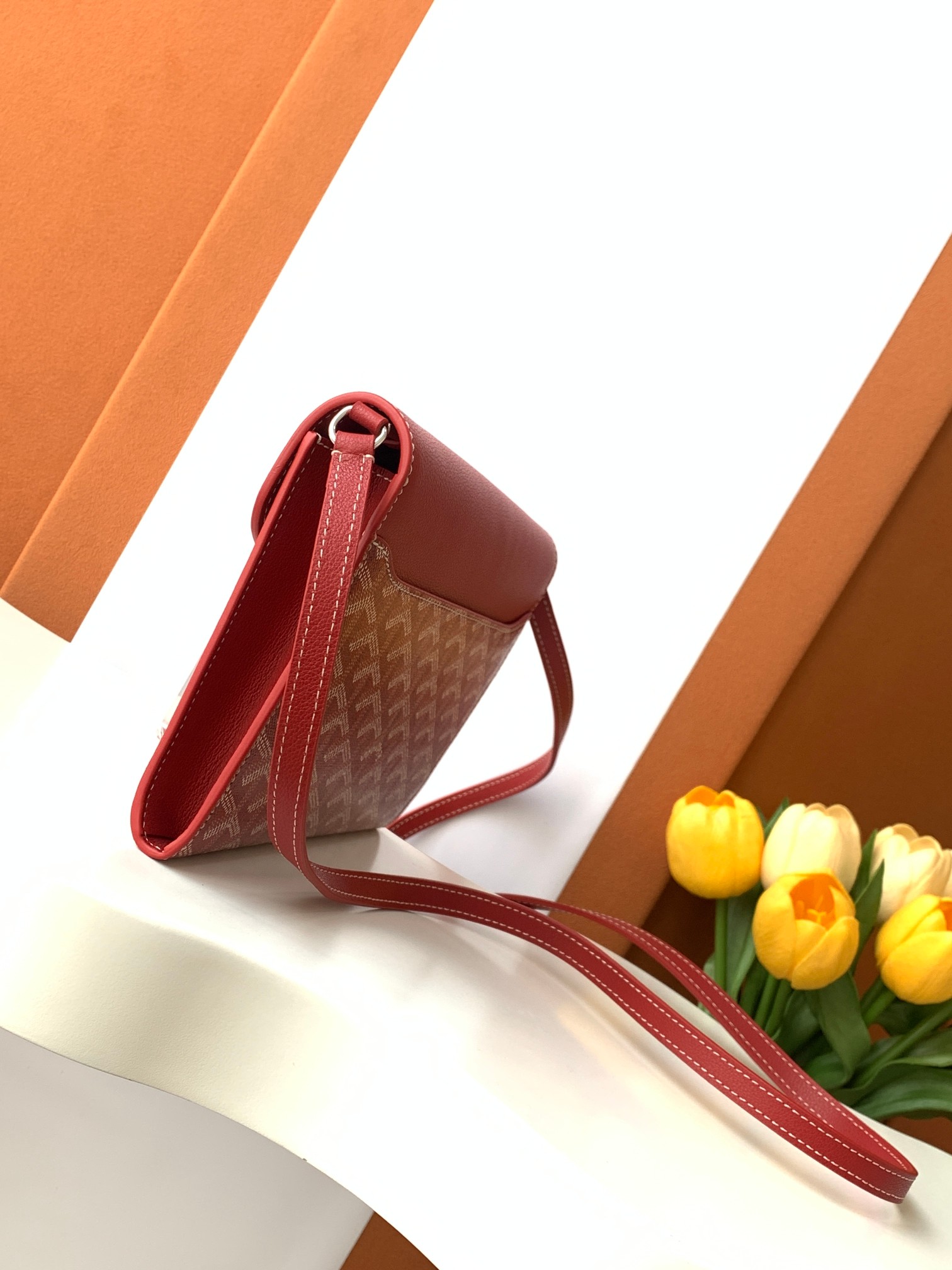 Goyard/Chypre-Pouch-Wallet-21x16cm-Red/img_003