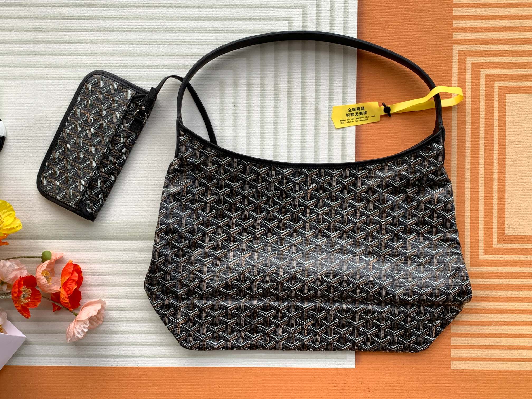 Goyard/Hobo-Red-Heart-27cmx42cm-Black/img_003