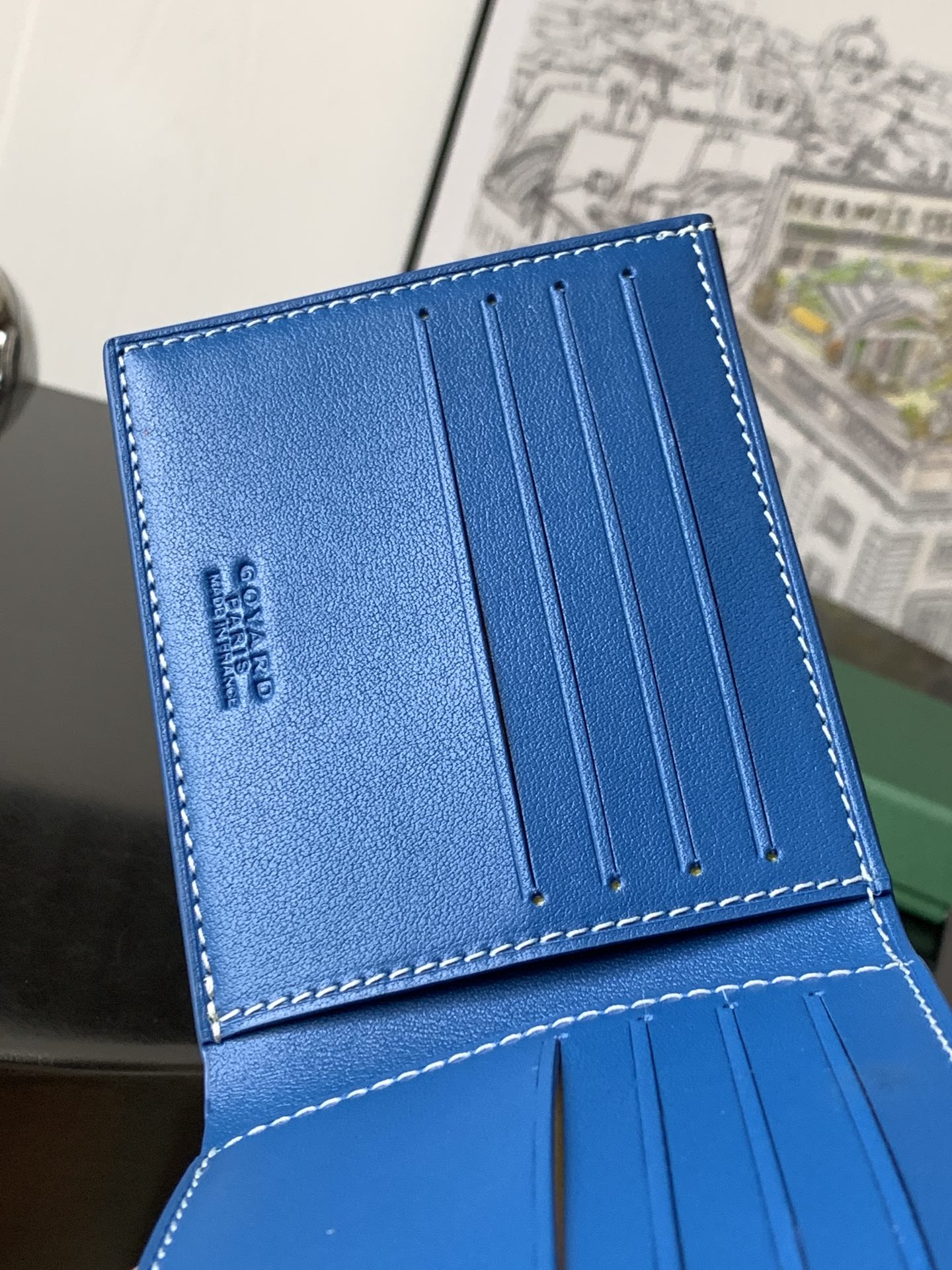 Goyard/SAINT-FLORENTIN-wallet-Blue/img_003