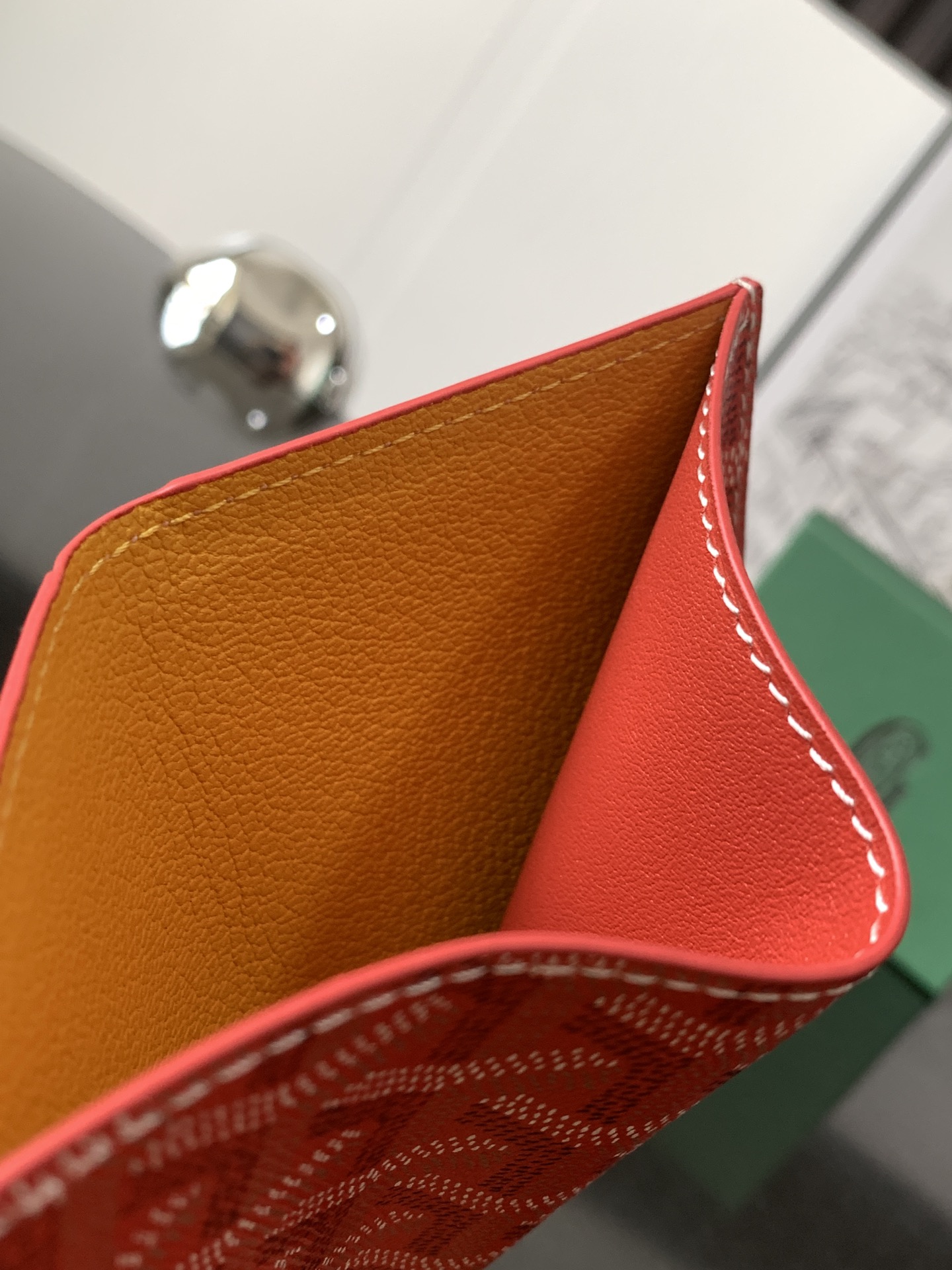 Goyard/SAINT-PIERRE-Card-Holder-11x1.5cm-Red/img_005