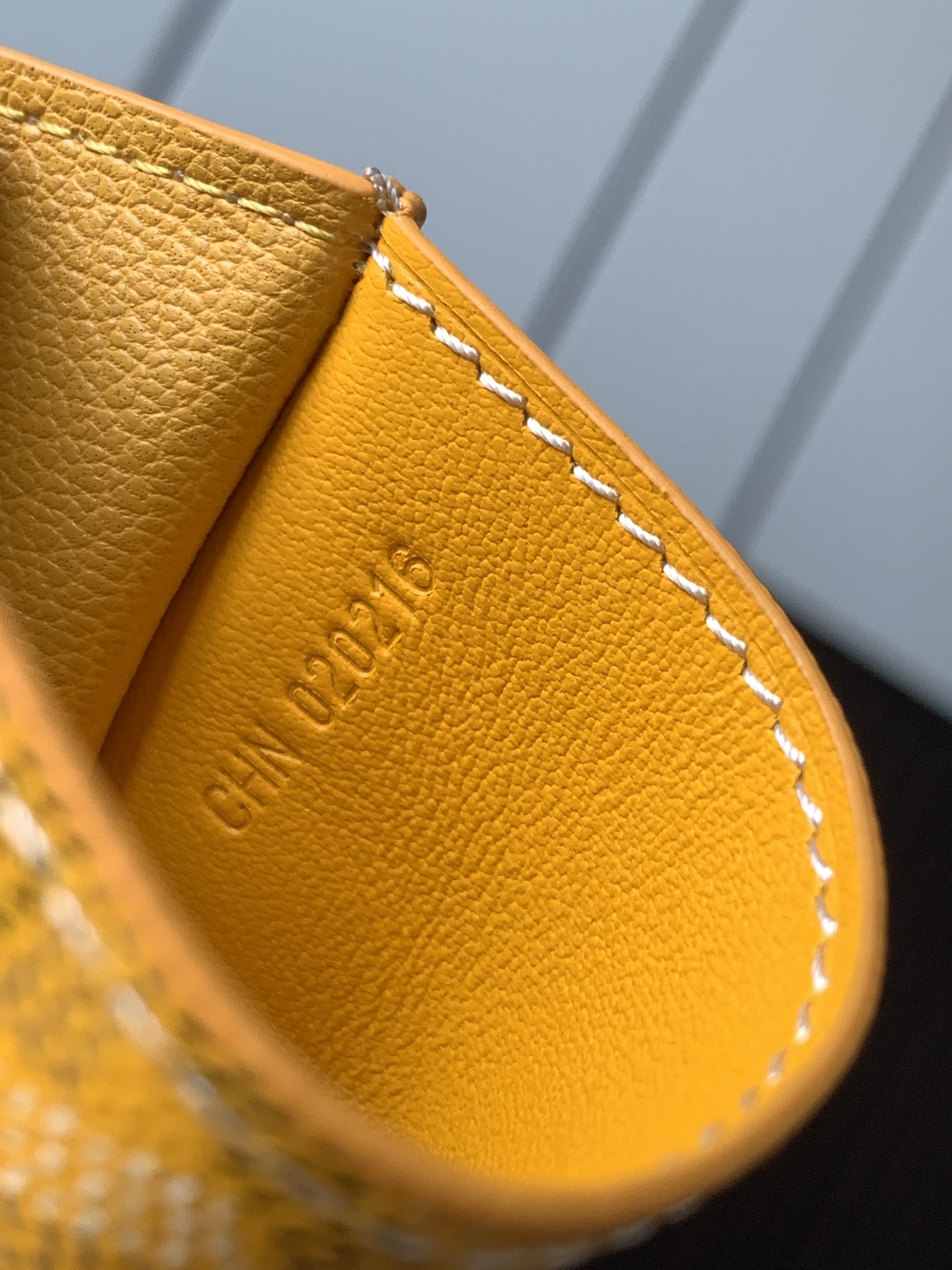 Goyard/SAINT-PIERRE-Card-Holder-11x1.5cm-Yellow/img_006