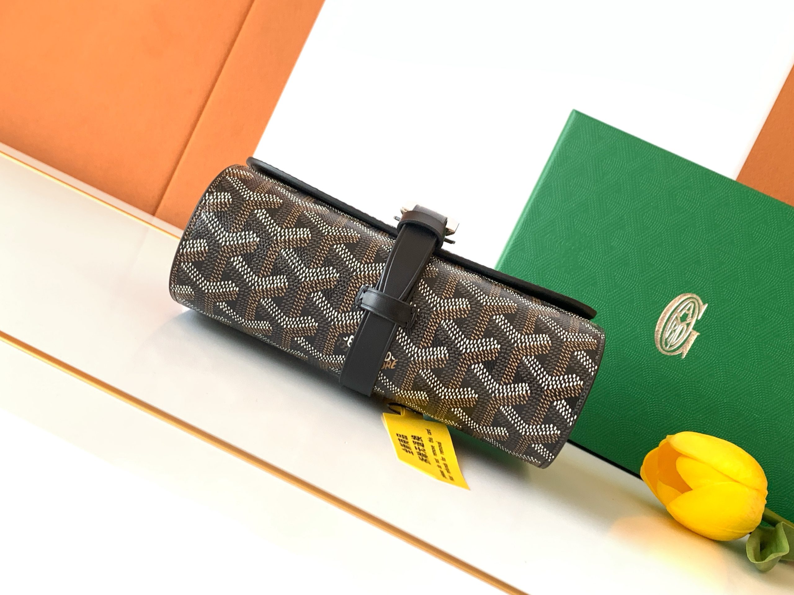 Goyard/VOYAGE-DOUBLE-Watches-box-16x10.5cm-Black/img_004