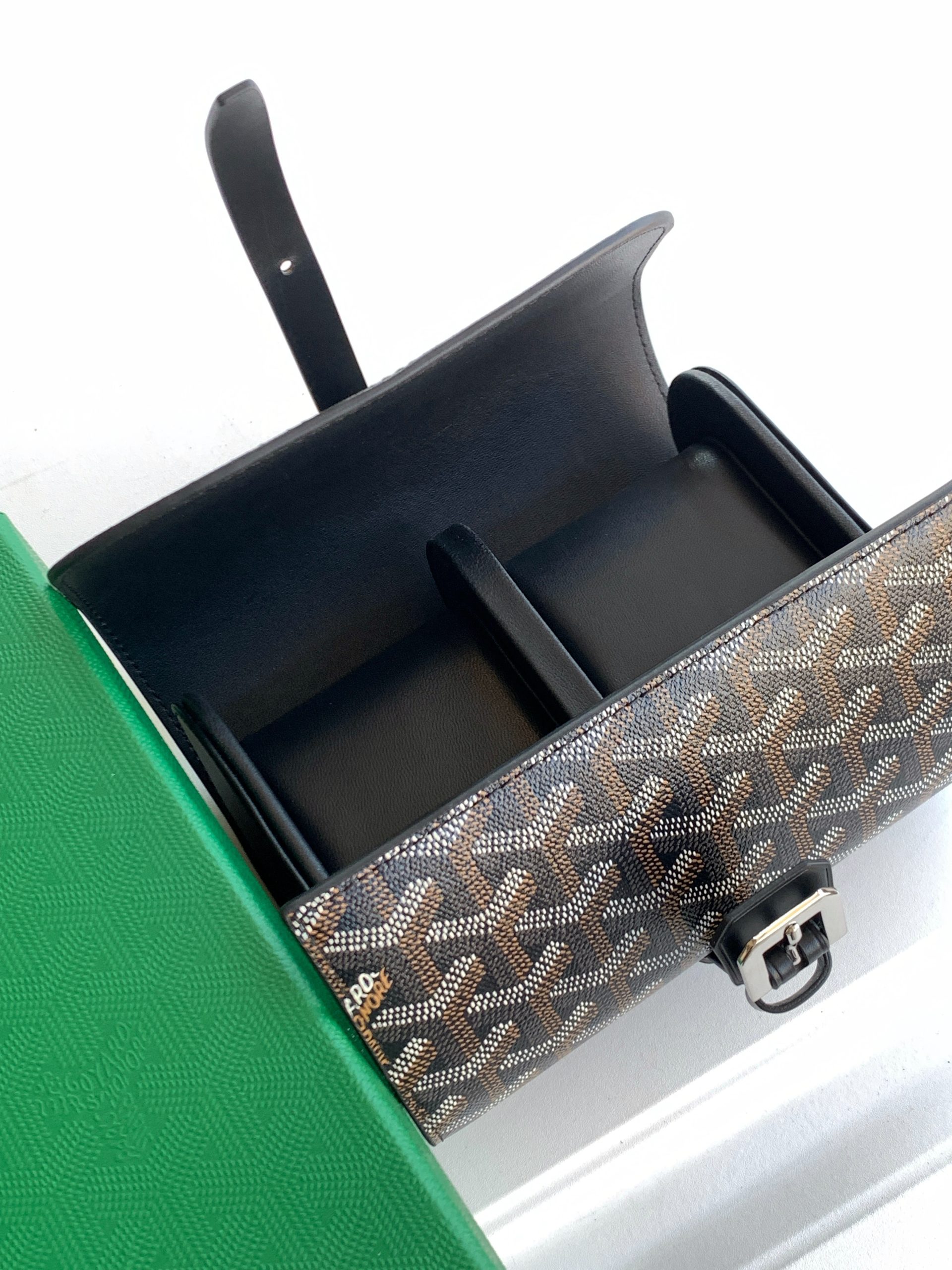 Goyard/VOYAGE-DOUBLE-Watches-box-16x10.5cm-Black/img_007