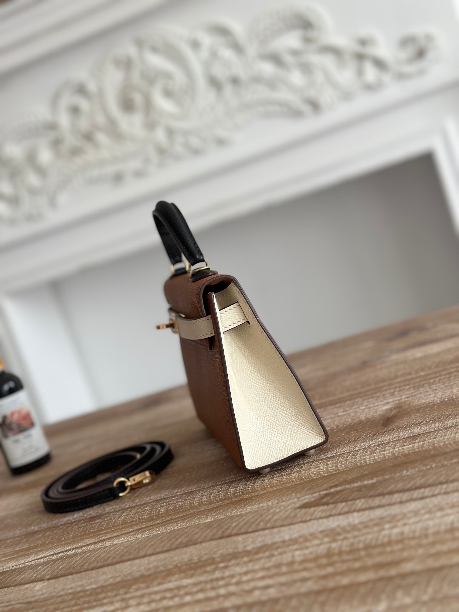 Kelly/Kelly-Mini-19cm-Epsom-Brown&Milkshake/img_003