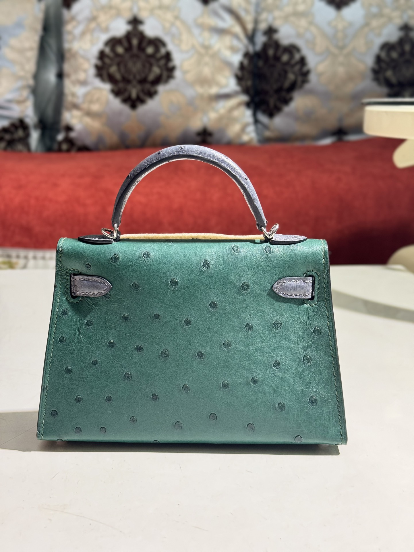 Kelly/Mini-Kelly-Ostrich-Green&Grey/img_004