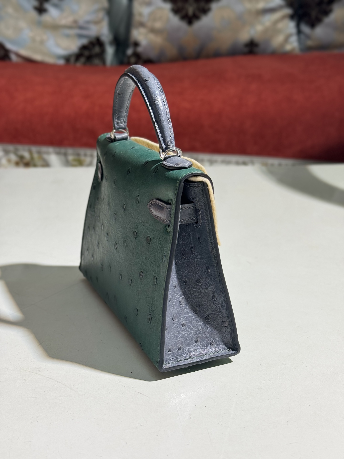 Kelly/Mini-Kelly-Ostrich-Green&Grey/img_005