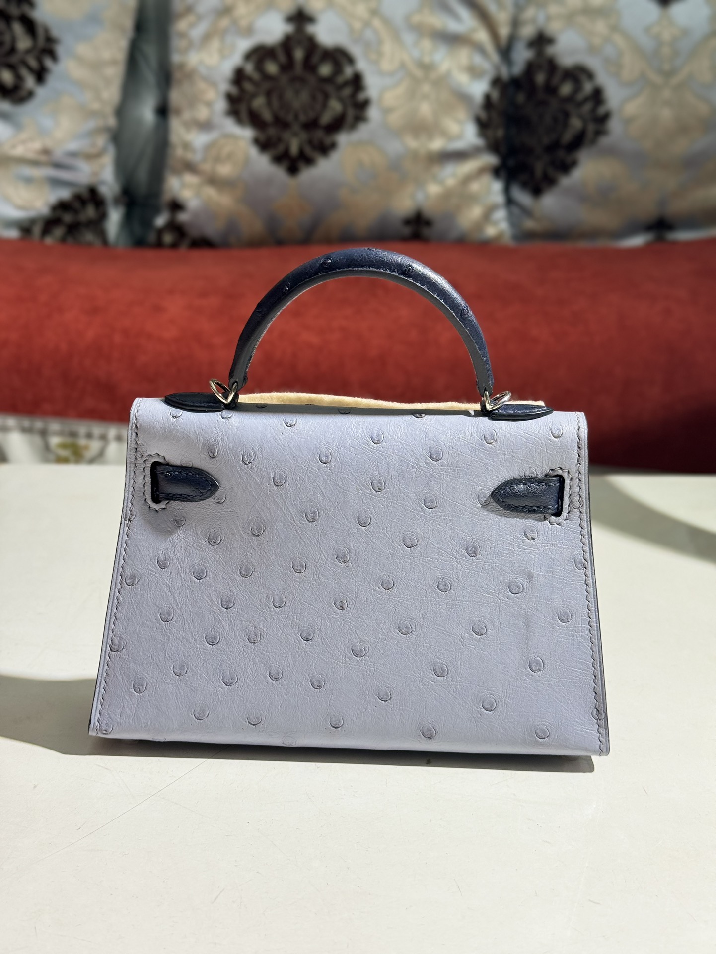 Kelly/Mini-Kelly-Ostrich-Grey&Deepblue/img_005