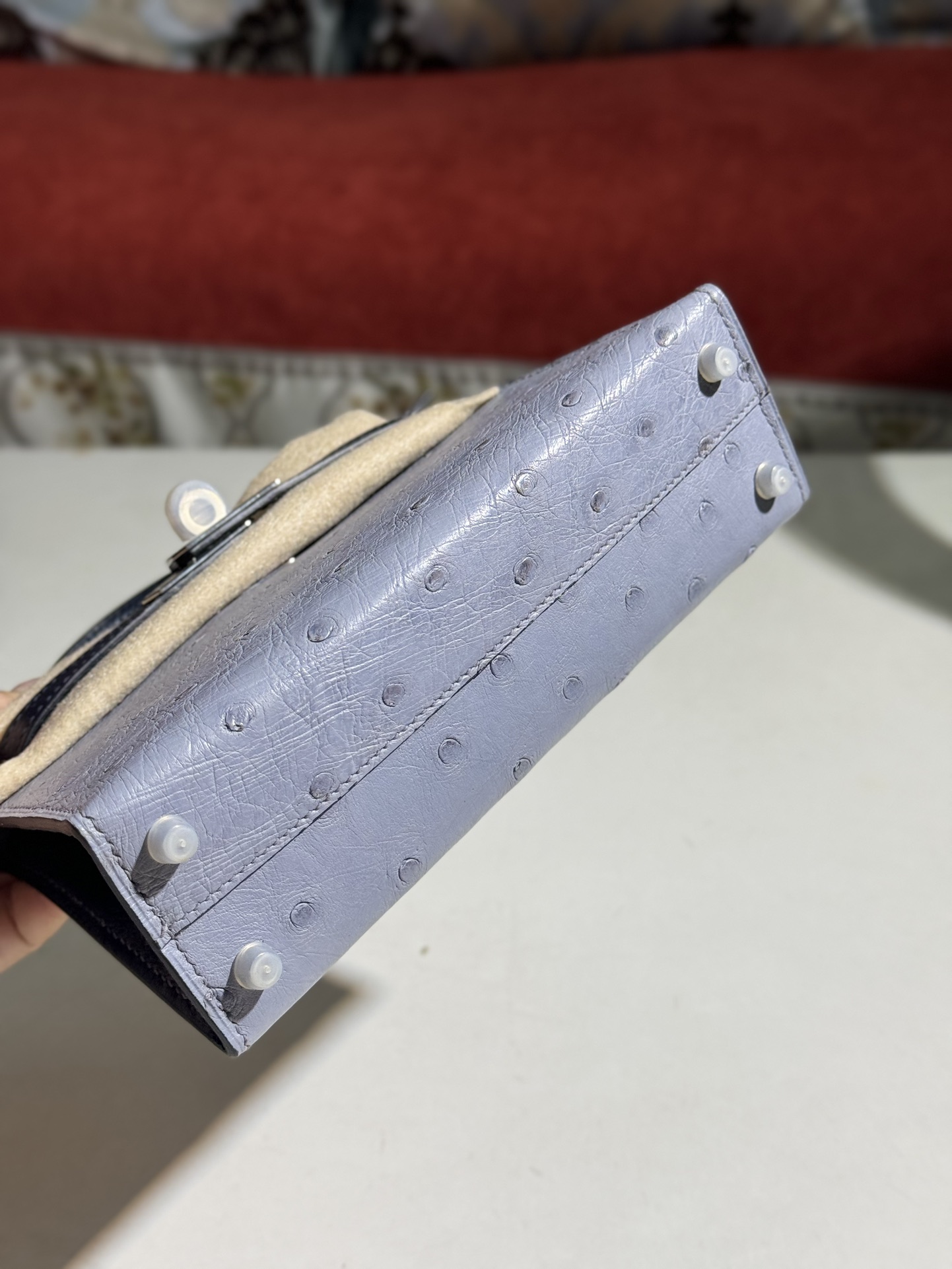 Kelly/Mini-Kelly-Ostrich-Grey&Deepblue/img_006